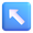 up left arrow